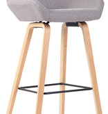 KantoormeubelenPlus Barkruk Moss Stof NE