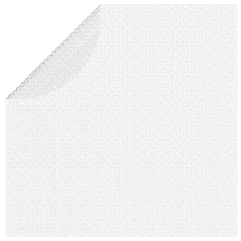 VidaXL Zwembadfolie solar drijvend 455 cm PE grijs