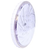 VidaXL Zwembadlamp dompelbaar drijvend LED met afstandsbediening wit
