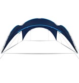 vidaXL Partytent boog 450x450x265 cm donkerblauw