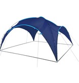 vidaXL Partytent boog 450x450x265 cm donkerblauw