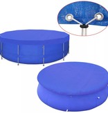 VidaXL Zwembadafdekking PE rond 460 cm 90 g/m²
