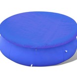 vidaXL Zwembadafdekking PE rond 460 cm 90 g/m²