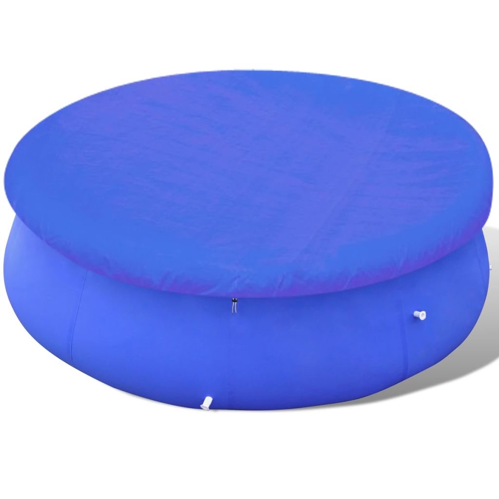 vidaXL Zwembadafdekking PE rond 460 cm 90 g/m²