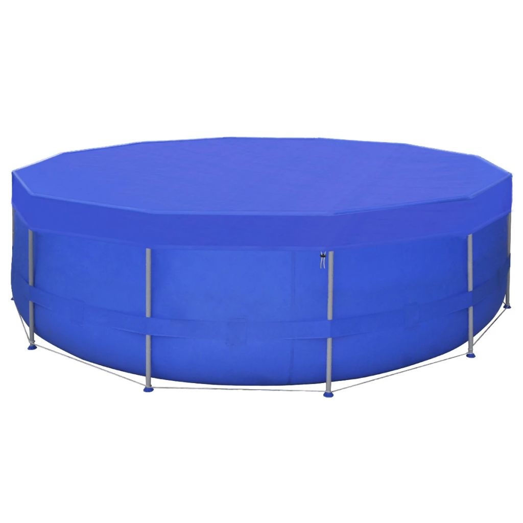 VidaXL Zwembadafdekking PE rond 460 cm 90 g/m²