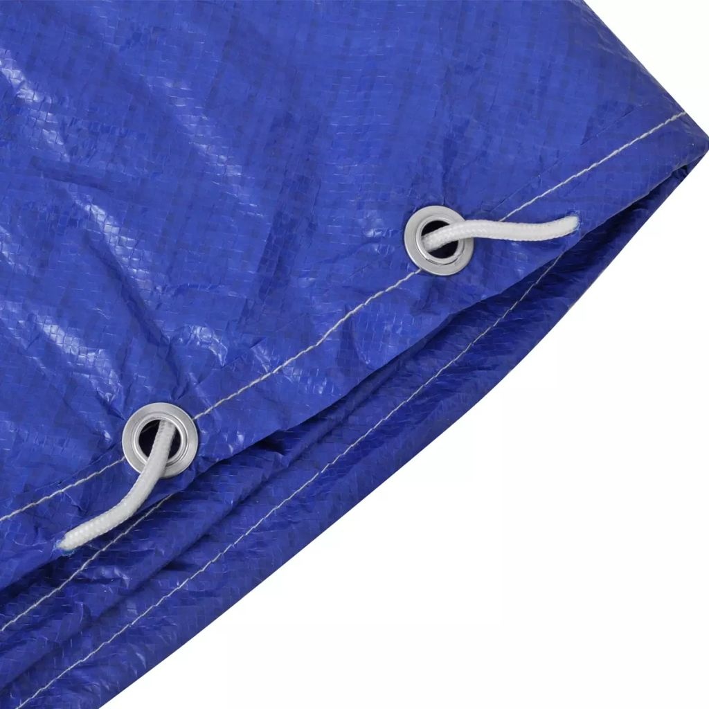 VidaXL Zwembadafdekking PE rond 460 cm 90 g/m²
