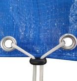 vidaXL Zwembadhoes PE Rechthoek 394 x 207 cm (Blauw)