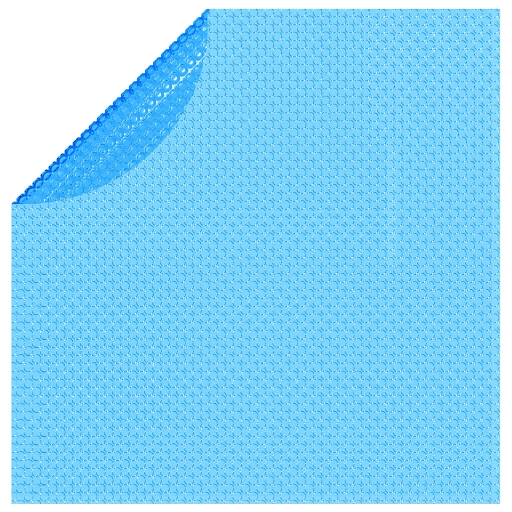 VidaXL Solar zwembadfolie drijvend rond 300 cm PE blauw
