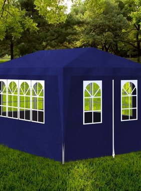 vidaXL Partytent 3x4 m blauw