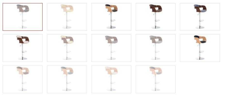 KantoormeubelenPlus Barkruk Vadso Stof