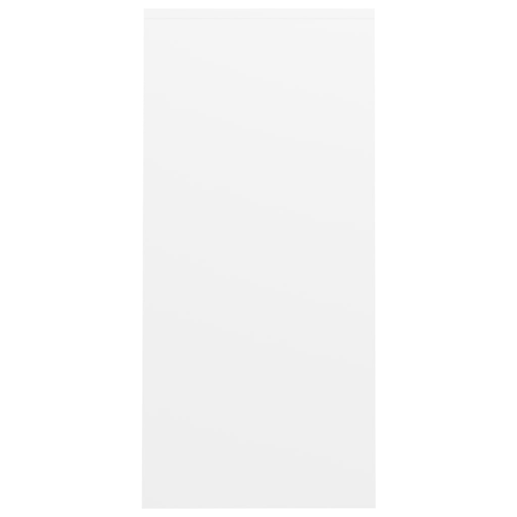 VidaXL Bureau 102,5x35x75 cm spaanplaat wit