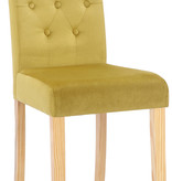 KantoormeubelenPlus Eetkamerstoel Koge Fluweel Naturel