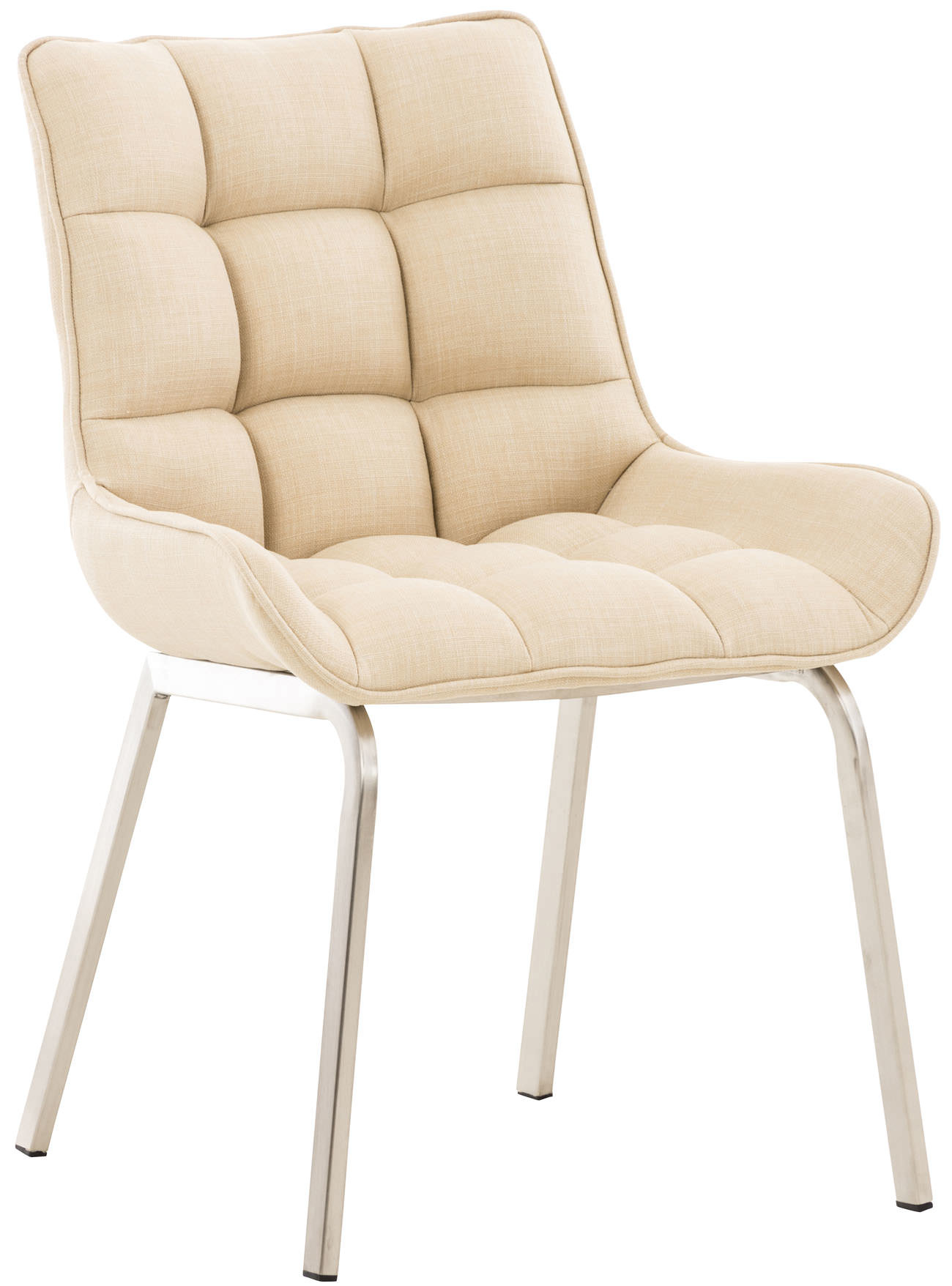 KantoormeubelenPlus Eetkamerstoel Thisted RVS