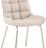 KantoormeubelenPlus Eetkamerstoel Thisted RVS