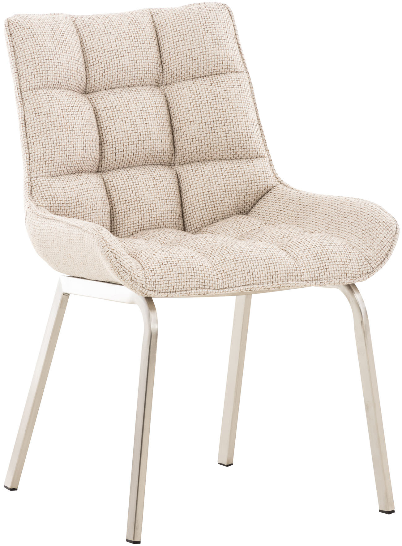 KantoormeubelenPlus Eetkamerstoel Thisted RVS