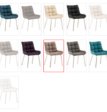 KantoormeubelenPlus Eetkamerstoel Thisted RVS