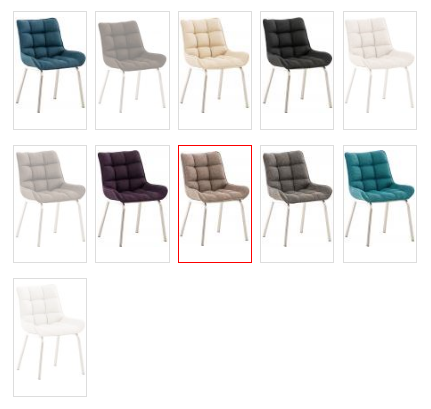 KantoormeubelenPlus Eetkamerstoel Thisted RVS