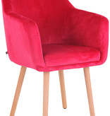 KantoormeubelenPlus Eetkamerstoel Bornholm Velvet NE