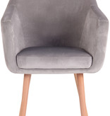 KantoormeubelenPlus Eetkamerstoel Bornholm Velvet NE