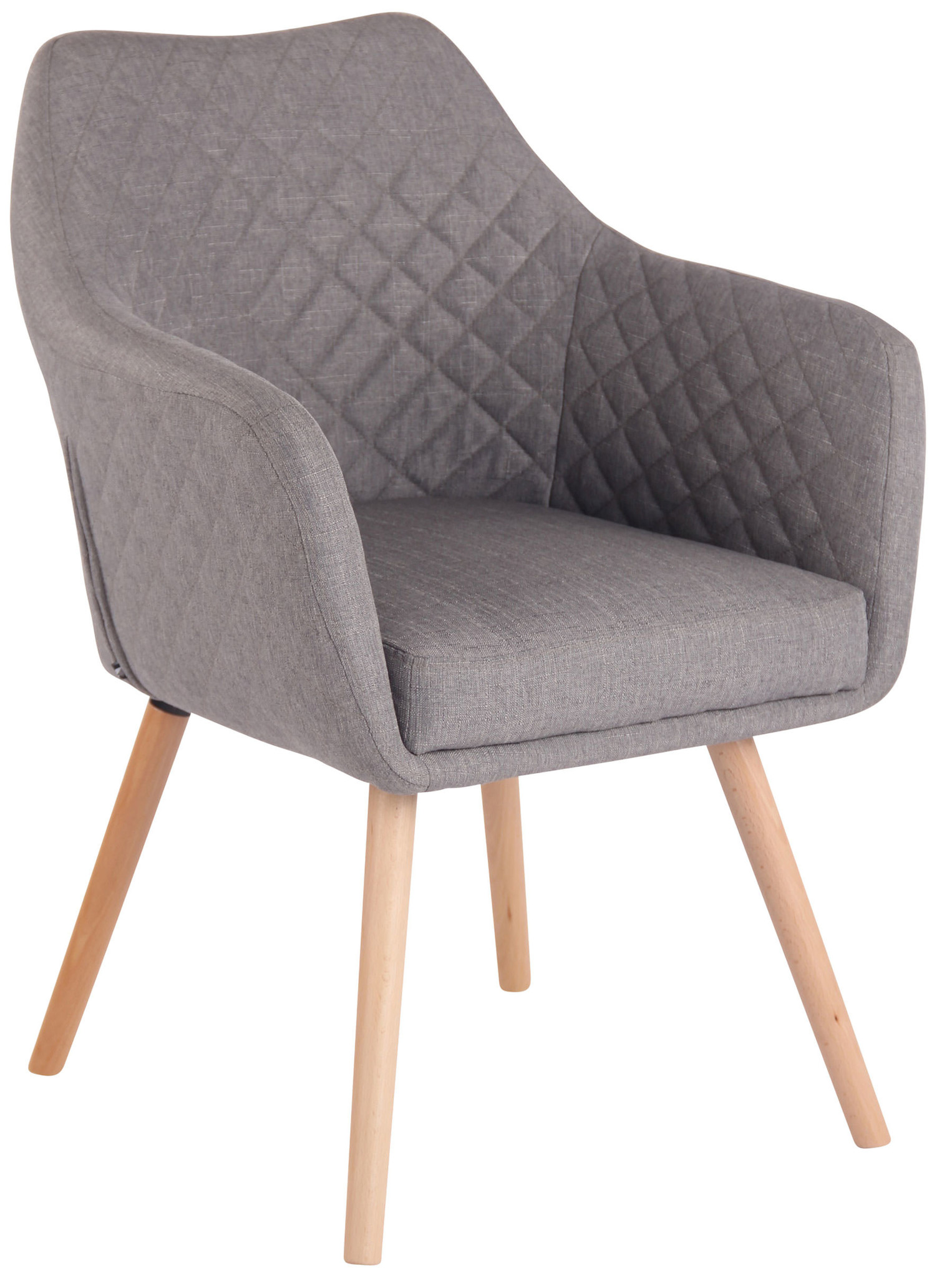 KantoormeubelenPlus Eetkamerstoel Fureso Stof N