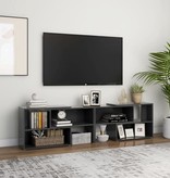 vidaXL Tv-meubel 149x30x52 cm spaanplaat grijs