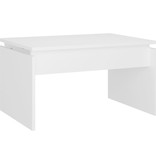 vidaXL Salontafel 68x50x38 cm spaanplaat wit