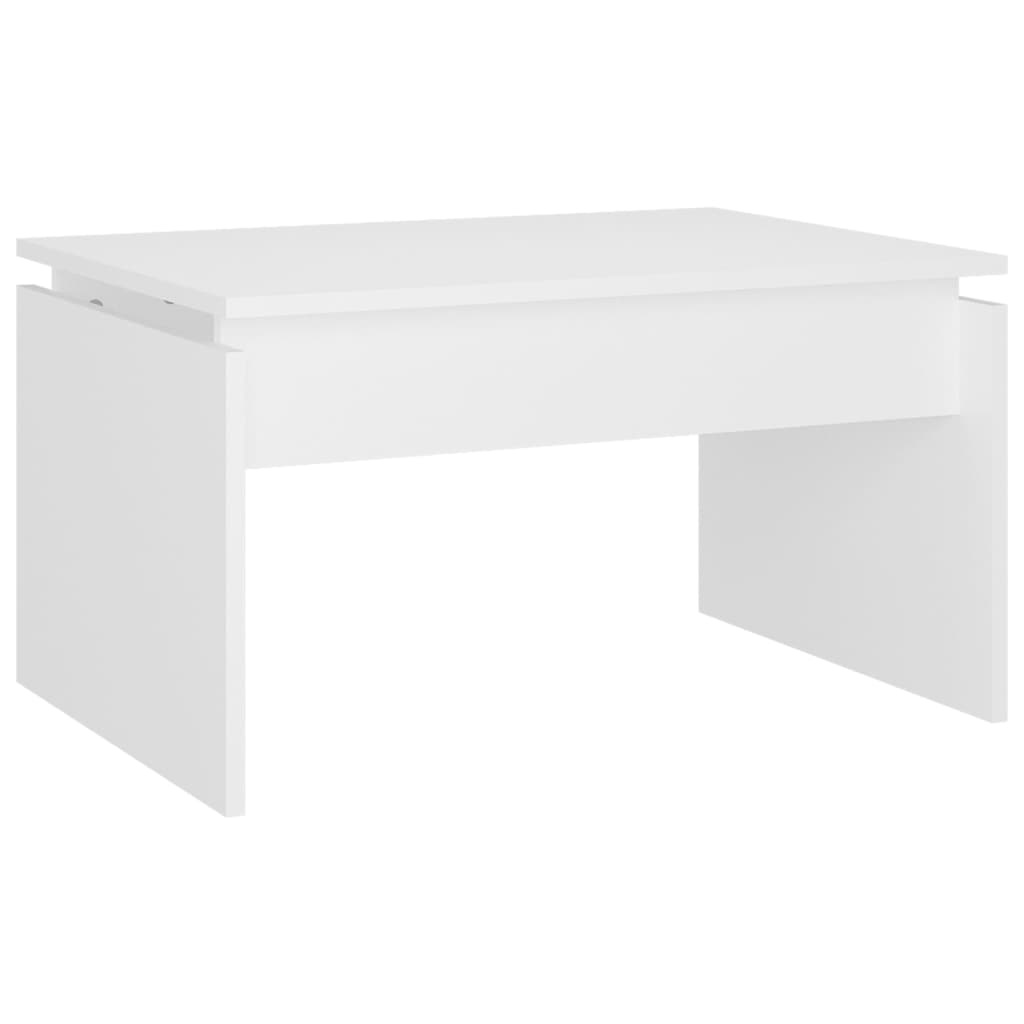 vidaXL Salontafel 68x50x38 cm spaanplaat wit