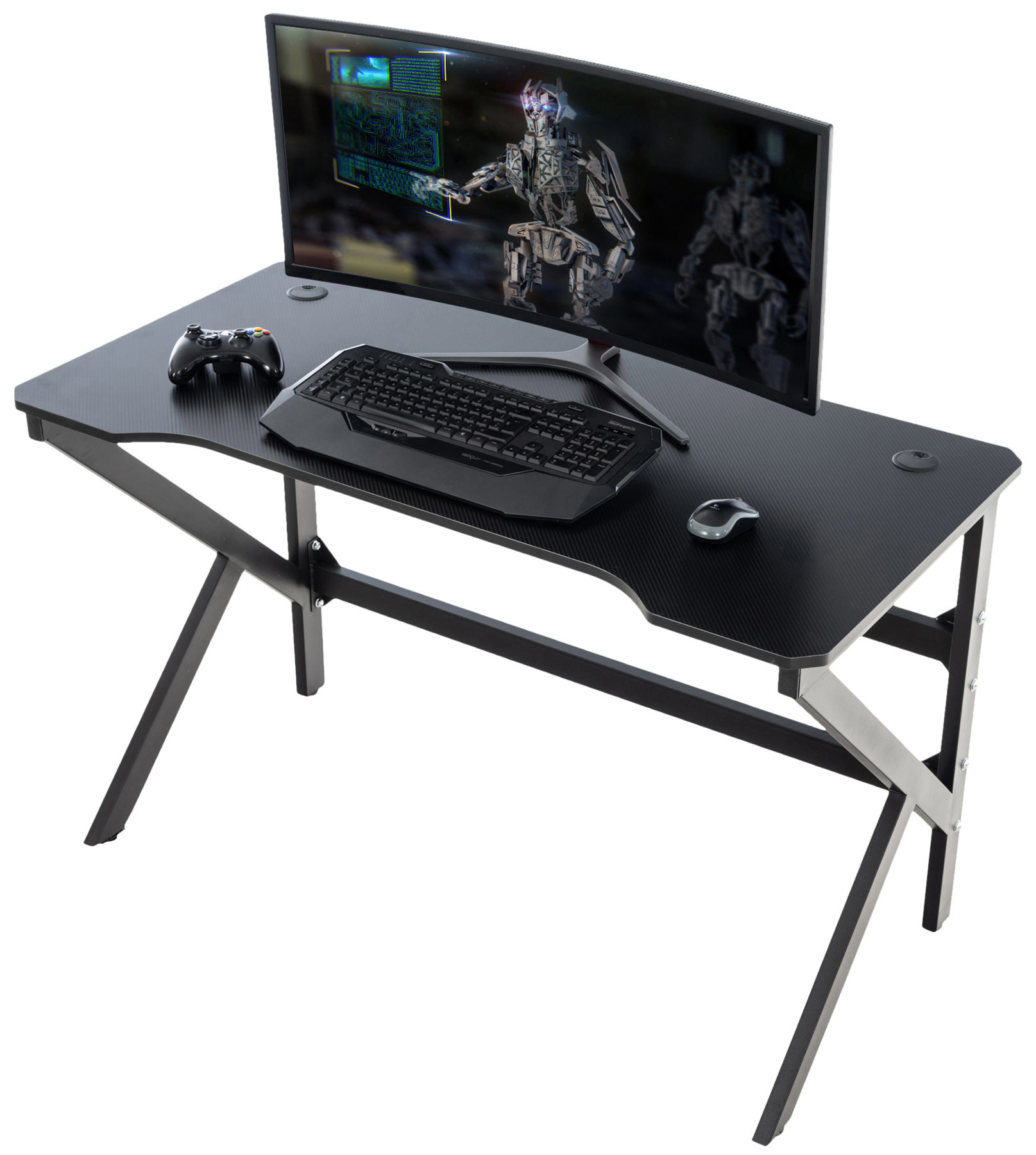 KantoormeubelenPlus Gaming bureau Trinity met LED