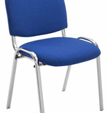KantoormeubelenPlus Stapelbare Bezoekers - Conferentiestoel Fano C Stof