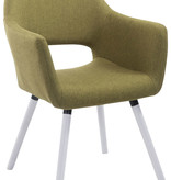 KantoormeubelenPlus Eetkamer - Vergaderstoel Eura Stof WE