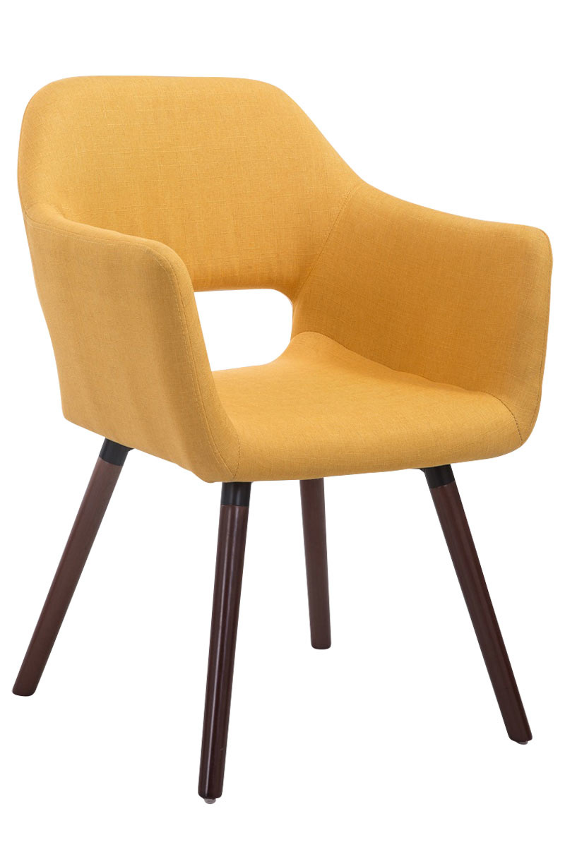 KantoormeubelenPlus Eetkamer - Vergaderstoel Eura Stof WALE