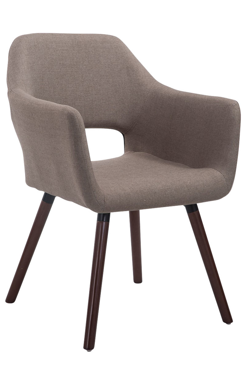 KantoormeubelenPlus Eetkamer - Vergaderstoel Eura Stof WALE