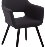 KantoormeubelenPlus Eetkamer - Vergaderstoel Eura Stof K