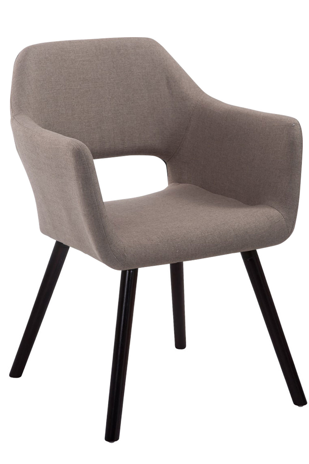 KantoormeubelenPlus Eetkamer - Vergaderstoel Eura Stof K