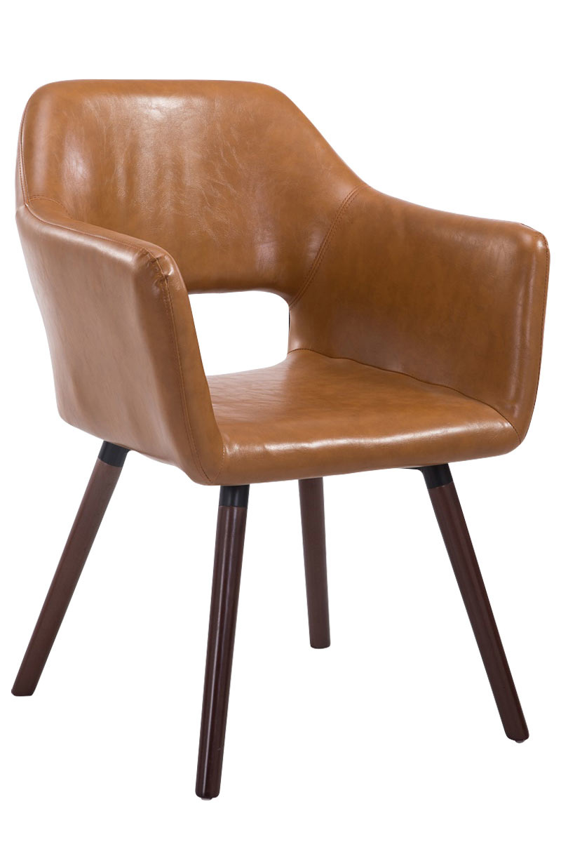 KantoormeubelenPlus Eetkamer - Vergaderstoel Eura Kunstleer WALE