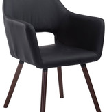 KantoormeubelenPlus Eetkamer - Vergaderstoel Eura Kunstleer WALE