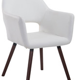 KantoormeubelenPlus Eetkamer - Vergaderstoel Eura Kunstleer WALE