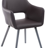 KantoormeubelenPlus Eetkamer - Vergaderstoel Eura Kunstleer G