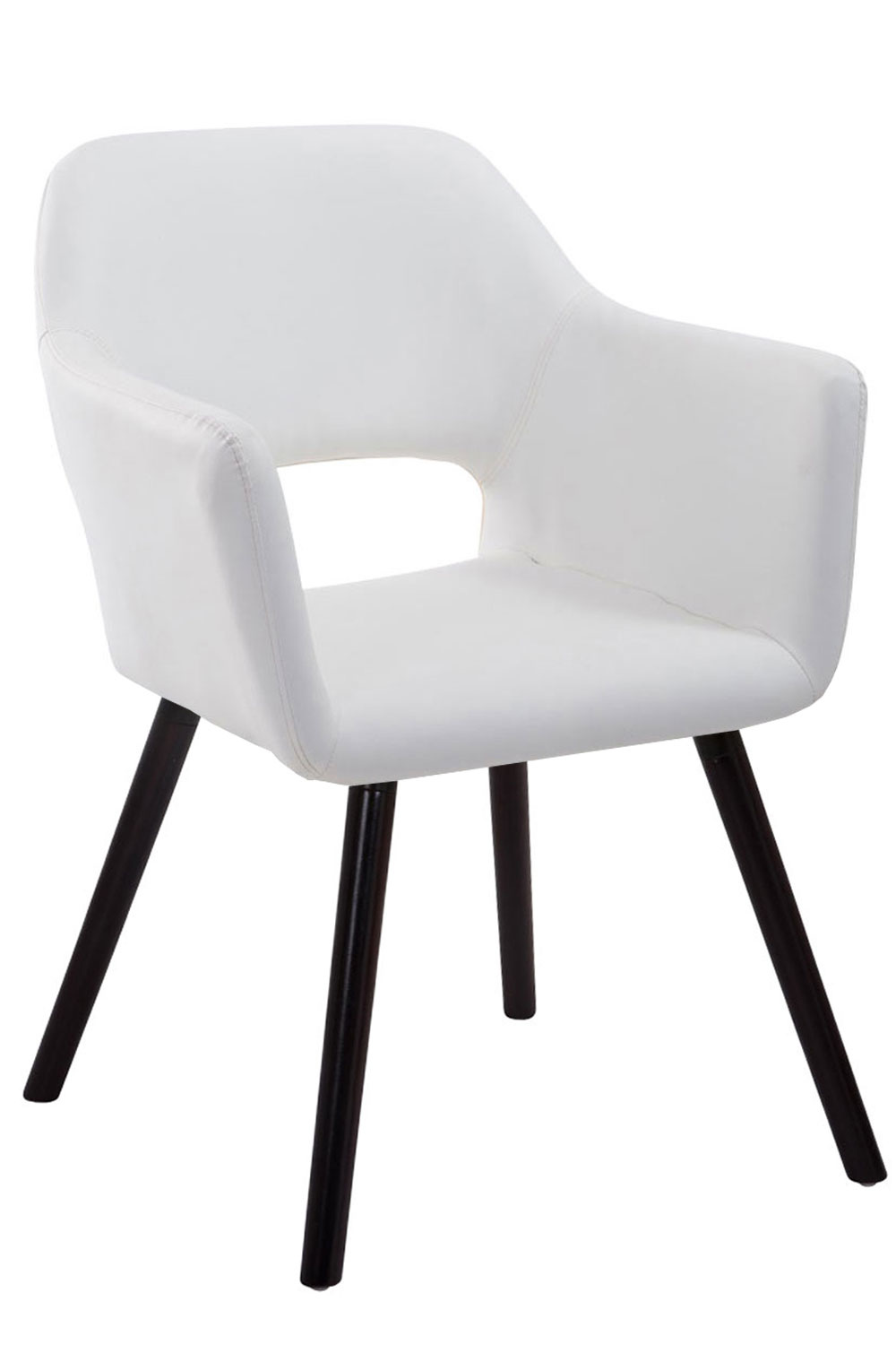 KantoormeubelenPlus Eetkamer - Vergaderstoel Eura Kunstleer K