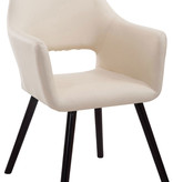 KantoormeubelenPlus Eetkamer - Vergaderstoel Eura Kunstleer K