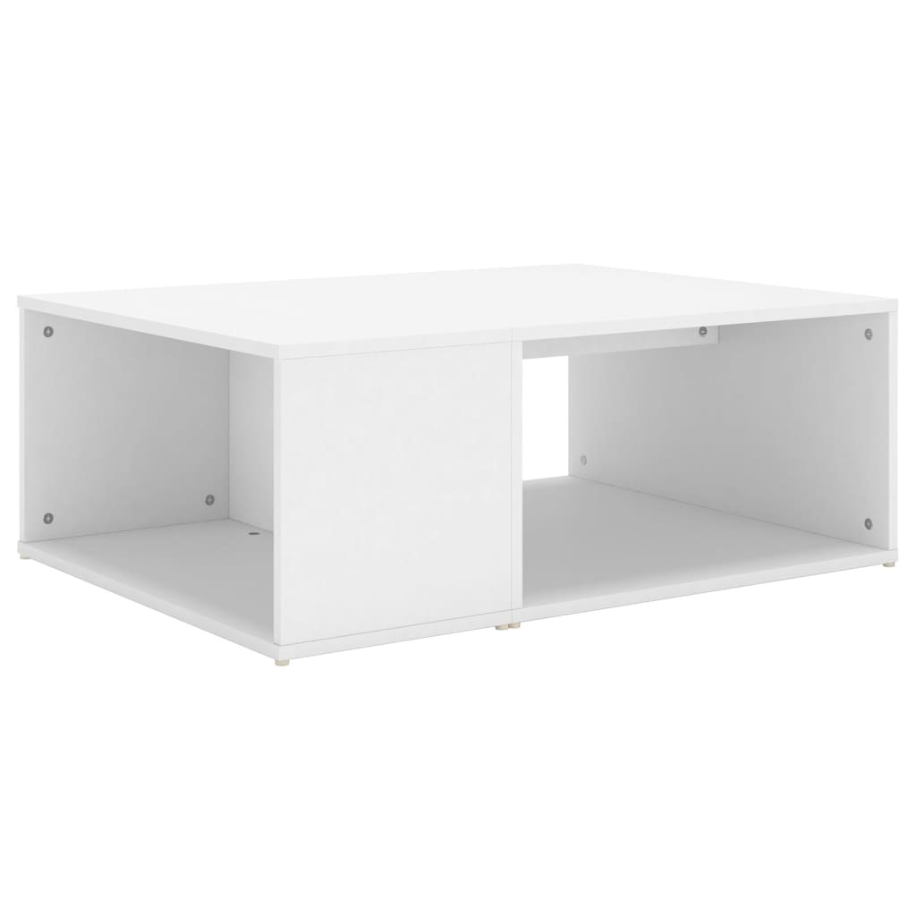 VidaXL Salontafel 90x67x33 cm spaanplaat wit