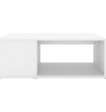 VidaXL Salontafel 90x67x33 cm spaanplaat wit