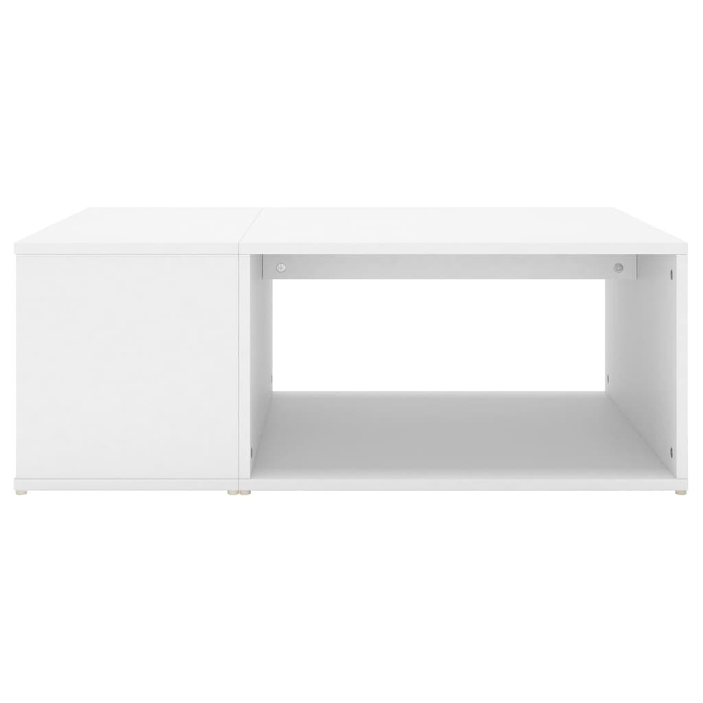 VidaXL Salontafel 90x67x33 cm spaanplaat wit