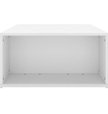 VidaXL Salontafel 90x67x33 cm spaanplaat wit