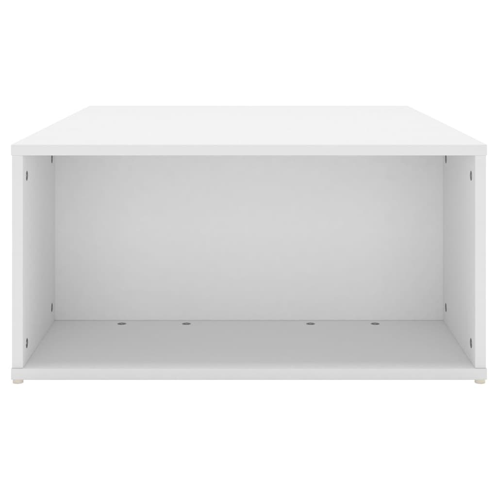 VidaXL Salontafel 90x67x33 cm spaanplaat wit
