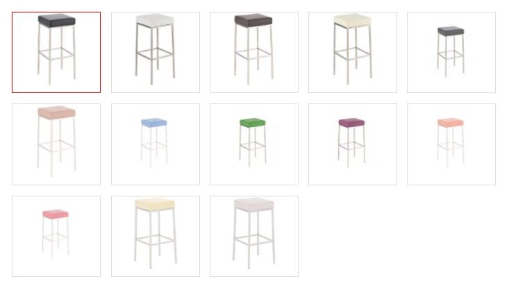 KantoormeubelenPlus Barkruk Helsinki Kunstleer E85