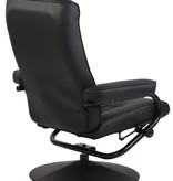 KantoormeubelenPlus Fauteuil Ii Kunsteer met hocker