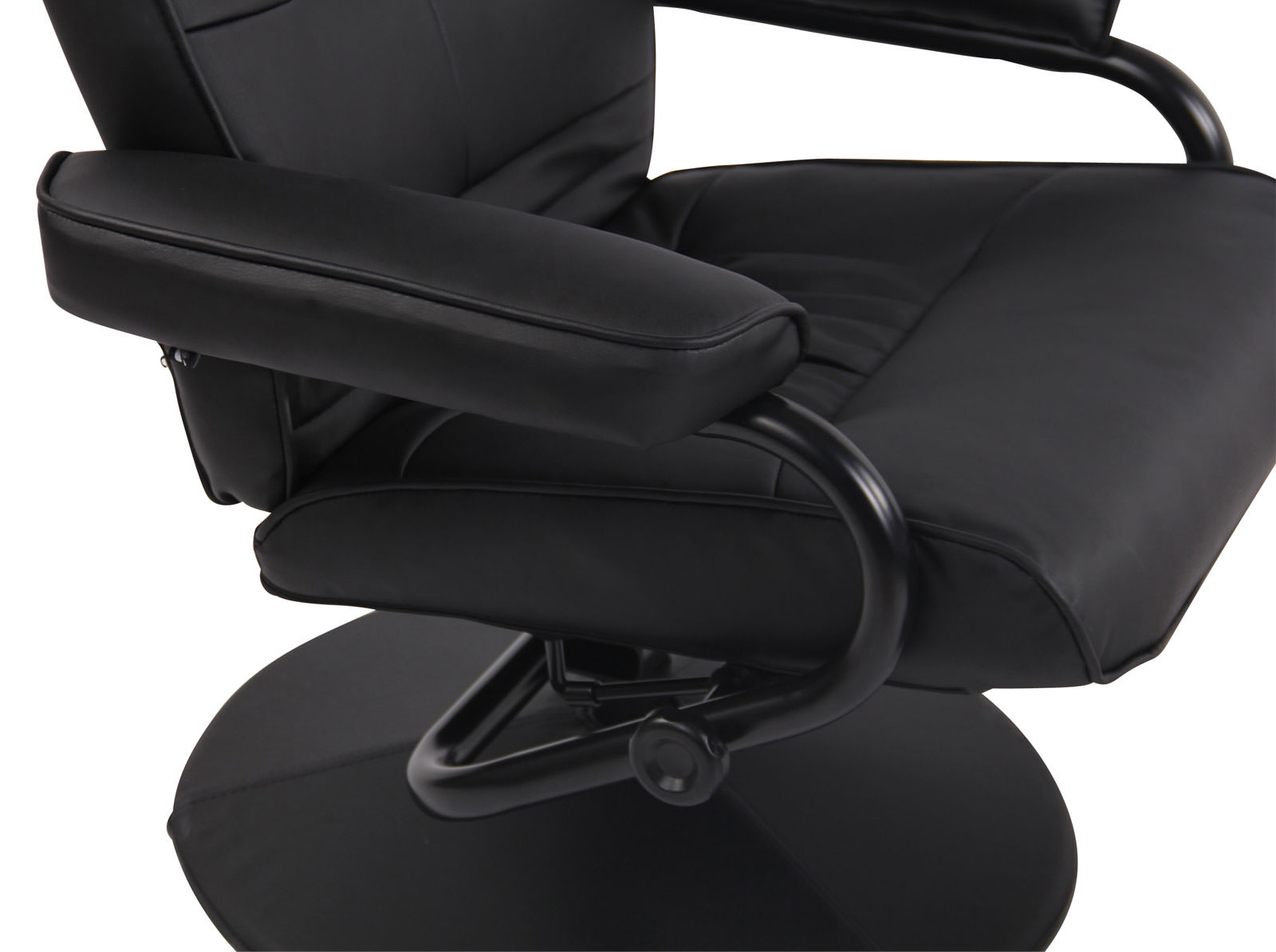 KantoormeubelenPlus Fauteuil Ii Kunsteer met hocker