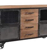 KantoormeubelenPlus Industrieel Dressoir Vora 153 x 80 cm