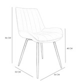 KantoormeubelenPlus Eetkamer - Vergaderstoel Vaasa